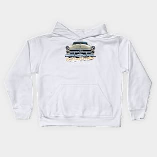 1952 Ford Crestline Sunliner Convertible Kids Hoodie